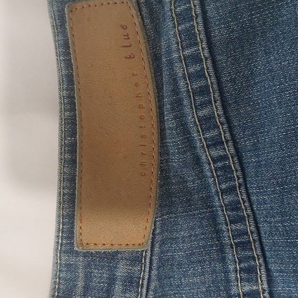 Christopher Blue Denim Boot Cut Jeans .Size 10. - Picture 8 of 12